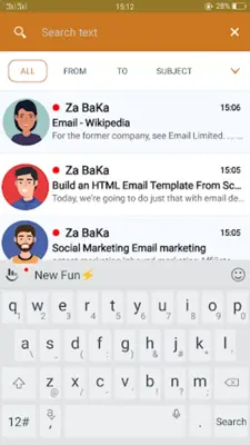 Email box for Hotmail, Outlook android App screenshot 2